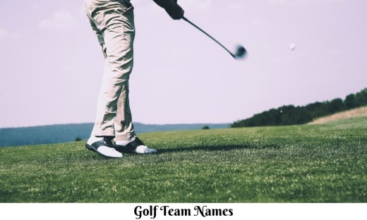 Golf Team Names