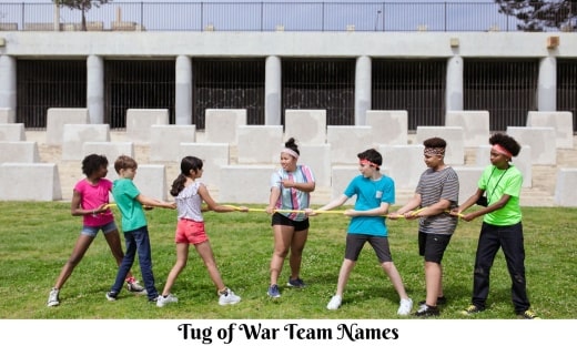 Tug of War Team Names