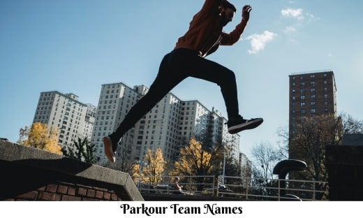 Parkour Team Names