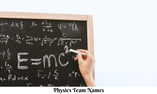 Physics Team Names