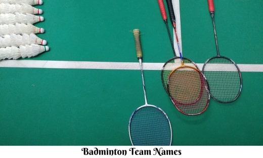 Badminton Team Names