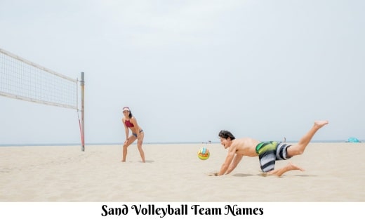 Sand Volleyball Team Names