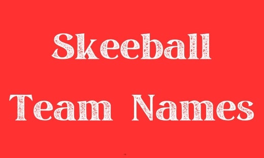 Skeeball Team Names